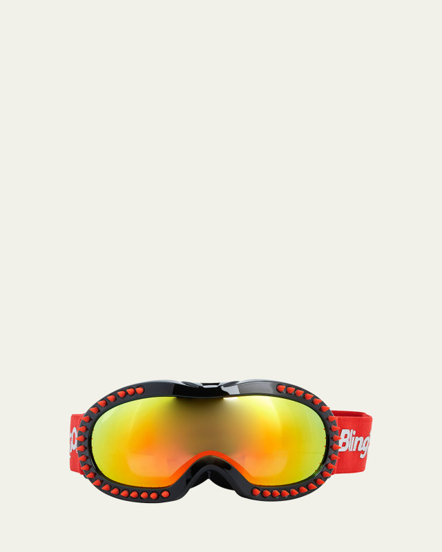 Kid's Spike Logo Snow Goggles